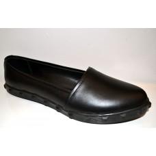 Балетки женские кожаные с шипами 0220УКМ