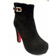 Ботильоны-ботинки на каблуке 0007ЛИМ