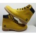 НЕТ В НАЛИЧИИ Ботинки мужские зимние/демисезонные нубук желтые 0034ТМ