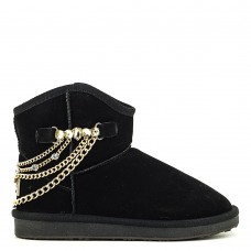 НЕТ В НАЛИЧИИ Угги женские натуральная замша с цепочками 0020УГМ