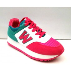 Кроссовки весна-лето яркие 0438КФМ