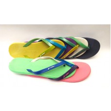 Шлепанцы-вьетнамки женские/подростковые силиконовые цвета разные 0461КФМ