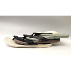 Шлепанцы-вьетнамки мужские силикон светлые 0460КФМ