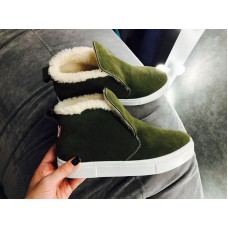 Ботинки-слипоны женские весна-осень/зима 32-41 размеры 0052КОМ