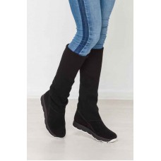 Сапоги демисезонные/зимние натуральная замша 0385УКМ
