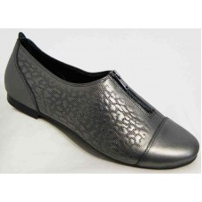 Туфли женские кожа большие размеры черные 0027МД