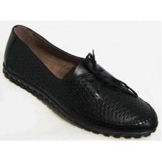 Мокасины женские кожа с перфорацией 36-44 размеры 0012МД