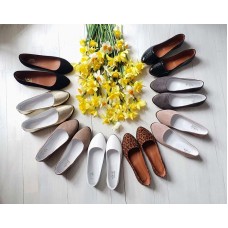 Балетки женские натуральные цвета разные 0020БНМ