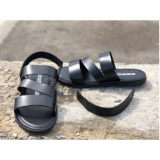 НЕТ В НАЛИЧИИ Босоножки мужские трансформеры кожаные 0017АФМ