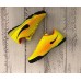 Кроссовки для футбола сороконожки желтые 0549КФМ