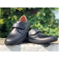 Туфли для мальчиков кожаные на липучке (35-39 размеры) 0023ЕДЖ