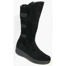 Женские сапоги на низком ходу большие размеры 0057МД