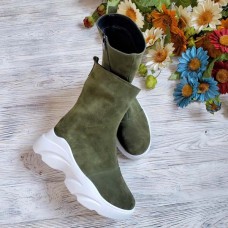 Высокие ботинки женские деми/зима 0039БНМ