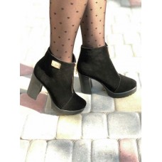 Замшевые ботинки женские замша 0674УКМ