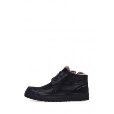 Мужские зимние ботинки кожа 0047БМ