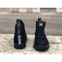 Мужские зимние ботинки на меху нубук 0111УКМ