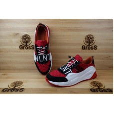 Мужские кроссовки натуральная кожа+замша 0091ГРМ