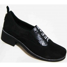 Женские туфли замша+кожа 36-43 размеры 0121МД