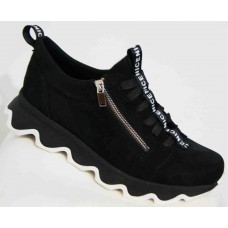 Женские туфли без каблука деми замша 36-43 размеры 0112МД