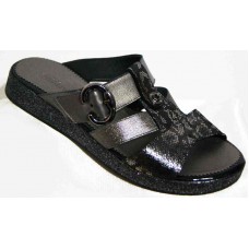Шлепки на лето женские кожа никель р-ры 36-42 0148МД