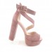 Женские босоножки на каблуке 0575КФМ
