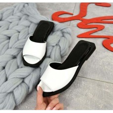 НЕТ В НАЛИЧИИ Летние шлепанцы женские цвета разные 4622ТОПС