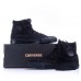 Высокие кеды Converse All Star Black Monochrome хлопок 0586КФМ