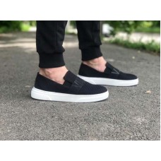 Мокасины мужские черные 0119ГРМ