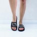 Шлепанцы женские VLTN 0060БНМ