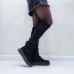 Сапоги-чулки женские деми/зима 0067БНМ