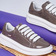 Кеды женские кожаные разные цвета 0071БНМ