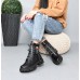 Модные женские ботинки кожаные осенние/зимние TOPs3793