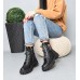 Модные женские ботинки кожаные осенние/зимние TOPs3793