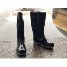 Мужские резиновые сапоги черные 0022РСМ