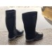 Мужские резиновые сапоги черные 0022РСМ