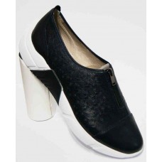 Кожаные женские туфли без каблука р-ры 37-44 MD5248
