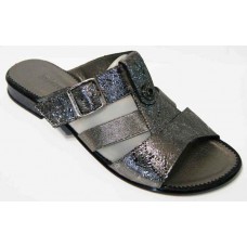 Женские шлепки кожаные на пряжке р-ры 36-42 MD6011