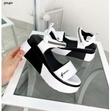 Женские босоножки на платформе натуральная кожа TOPs5041