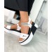 Женские босоножки на платформе натуральная кожа TOPs5041