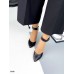 НЕТ В НАЛИЧИИ Летние туфли женские на устойчивом каблуке 5167ТОПС