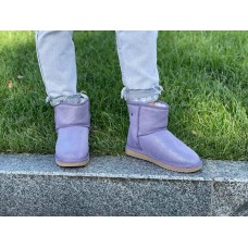 Замшевые угги с очками натуральные 38 размер 0080КФМ