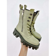 Ботинки женские ZIP на тракторной подошве деми/зима 0109БНМ