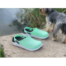 Женские кроксы New collection! мята, черный, оранжевый 0004КРМ