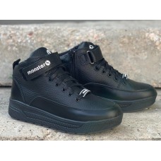 Ботинки подростковые демисезонные кожаные 0648-1УКМ