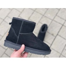 Мужские угги Mini замша внутри шубный мех 0112УГМ