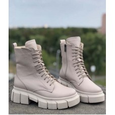 Стильные ботинки женские кожаные демисезонные/зимние цвета разные 3071ЛЕКС