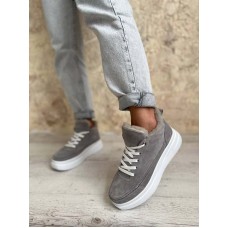 Женские ботинки натуральные на шнурках деми или зима Код 403КОР