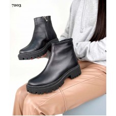 Ботинки женские зимние демисезонные натуральные разные цвета 7198ТОПС