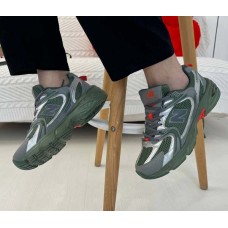 Кроссовки мужские NEW BALANCE 530 GREEN SILVER 0018НБ