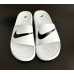 Шлепки Nike белые 0548КФМ